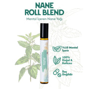 %100 Doğal Nane Yağlı Roll-On – Migren ve Baş Ağrısına Karşı Ferahlatıcı Destek